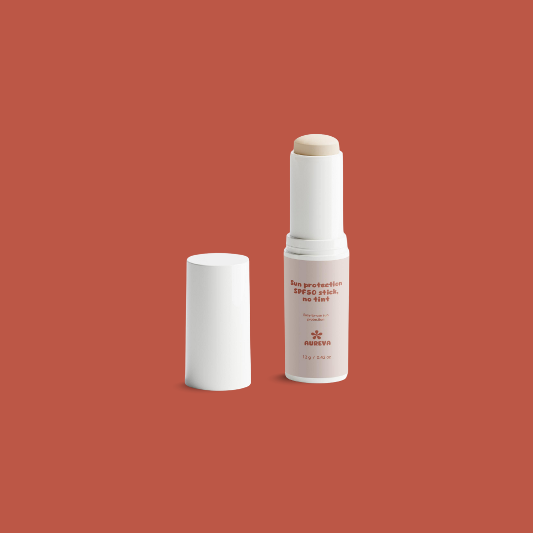 Mineraliskt solskyddsstift SPF 50 – Utan ton (12 g)